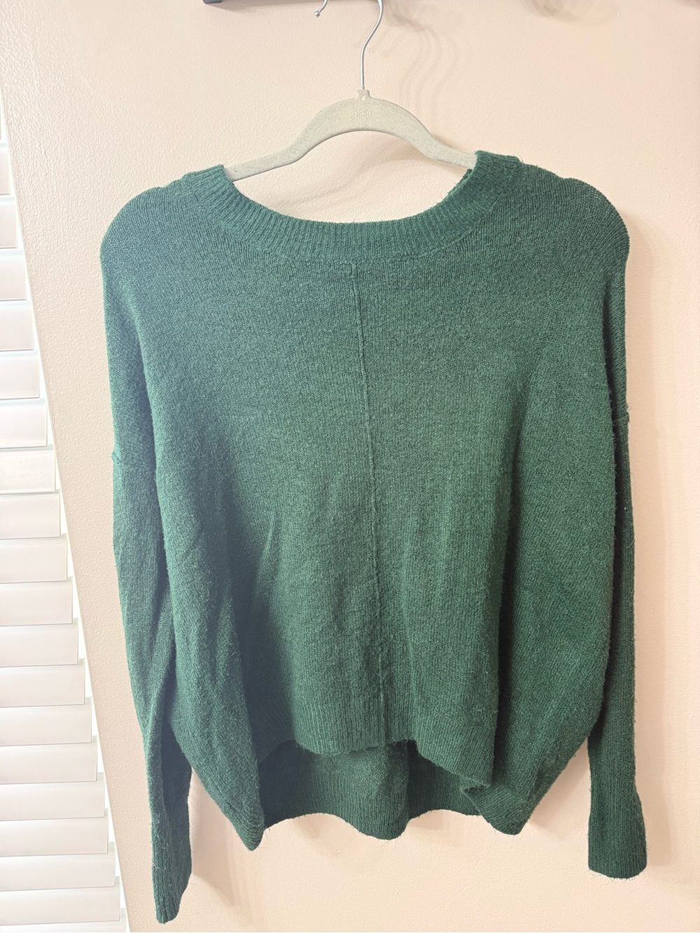 Vince Camuto Deep Green Crewneck Sweater